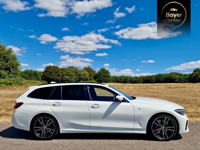 BMW 3 Series 320D Mht M Sport White #2