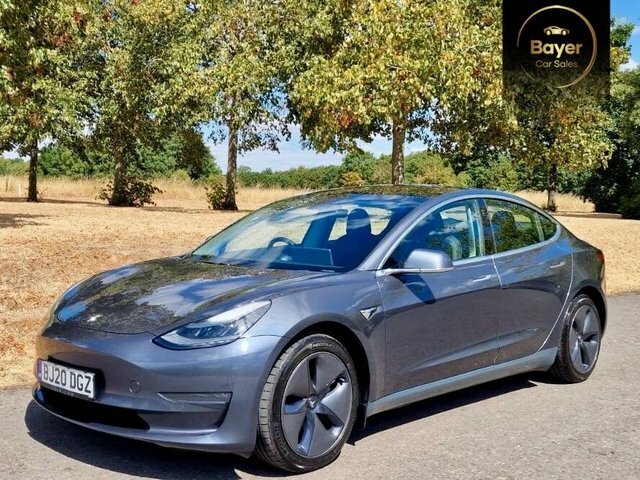 Tesla Model 3 Motor Long Range Saloon Grey