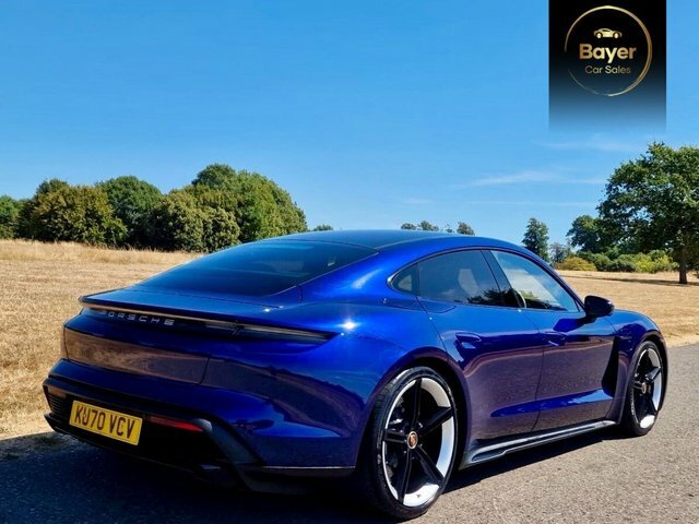 Porsche Taycan Plus 93.4Kwh Turbo S Blue #4
