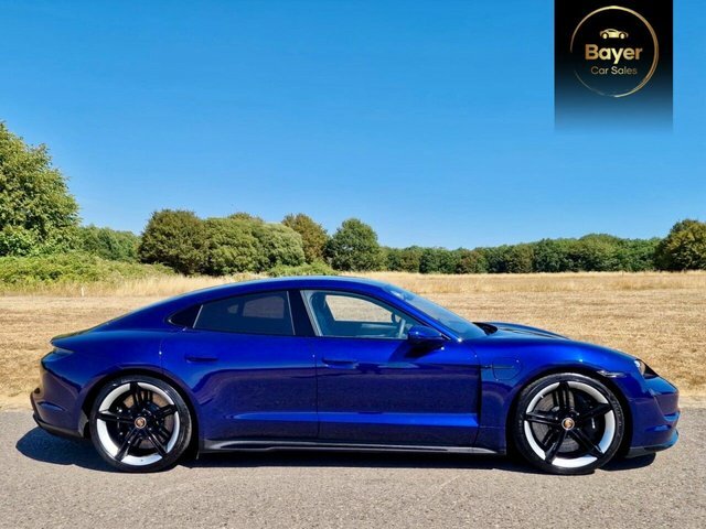 Porsche Taycan Plus 93.4Kwh Turbo S Blue #2