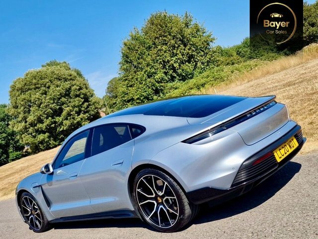Porsche Taycan 560Kw Turbo S 93Kwh 2020 Blue #28