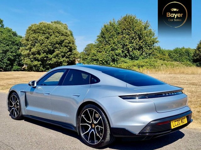 Porsche Taycan Plus 93.4Kwh 4S Saloon Silver #5