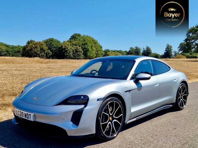 Porsche Taycan Plus 93.4Kwh 4S Saloon Silver