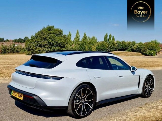 Porsche Taycan 79.2Kwh Sport Turismo Grey #4