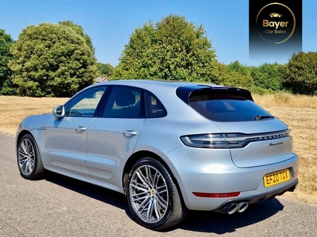 Porsche Macan V6 Turbo Suv Silver #5
