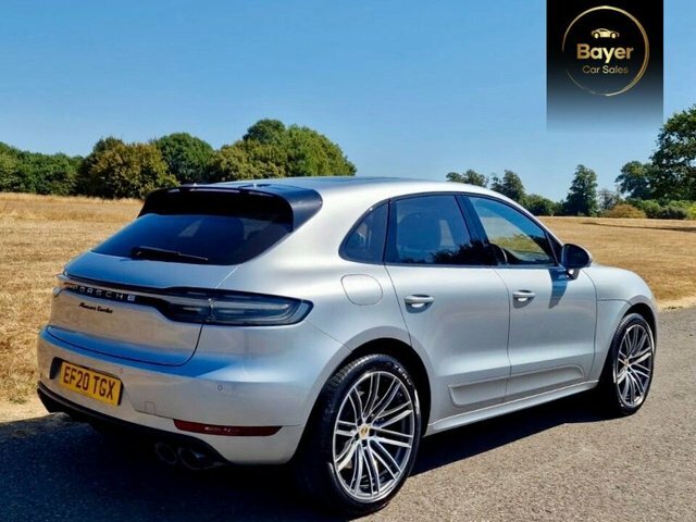 Porsche Macan V6 Turbo Suv Silver #4