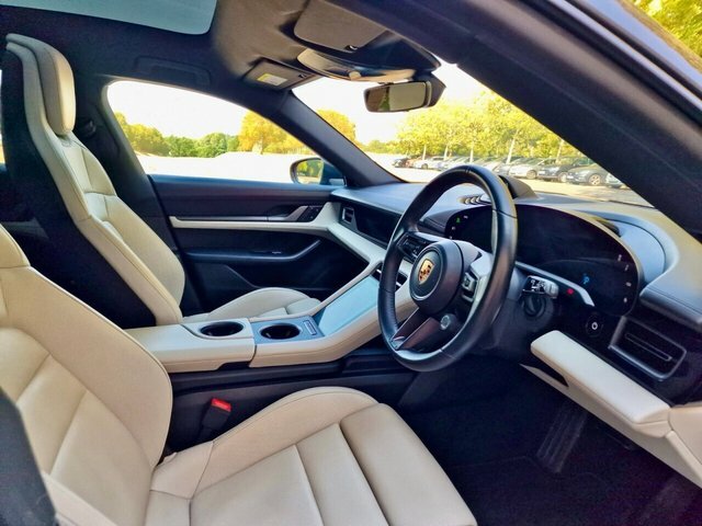 Porsche Taycan Performance Plus 93.4Kwh Turbo Cross Turismo 11Kw White #7