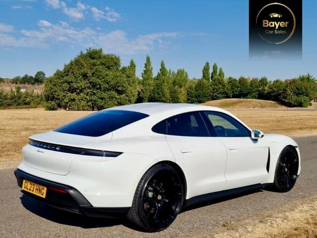 Porsche Taycan 79.2Kwh Saloon White #4