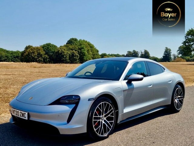 Porsche Taycan Plus 93.4Kwh 4S Saloon Silver