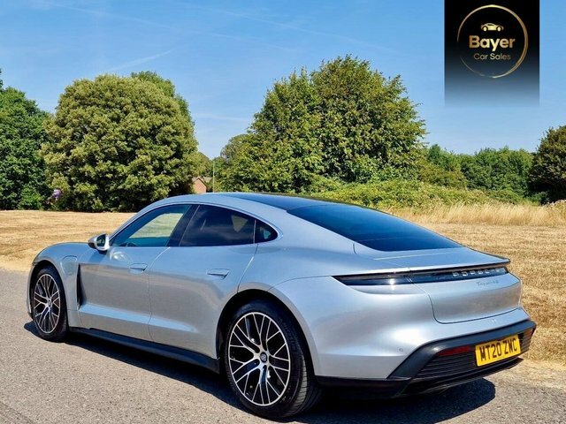 Porsche Taycan Plus 93.4Kwh 4S Saloon Silver #5