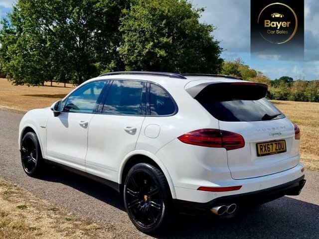 Porsche Cayenne V6 E-hybrid S Platinum White #5
