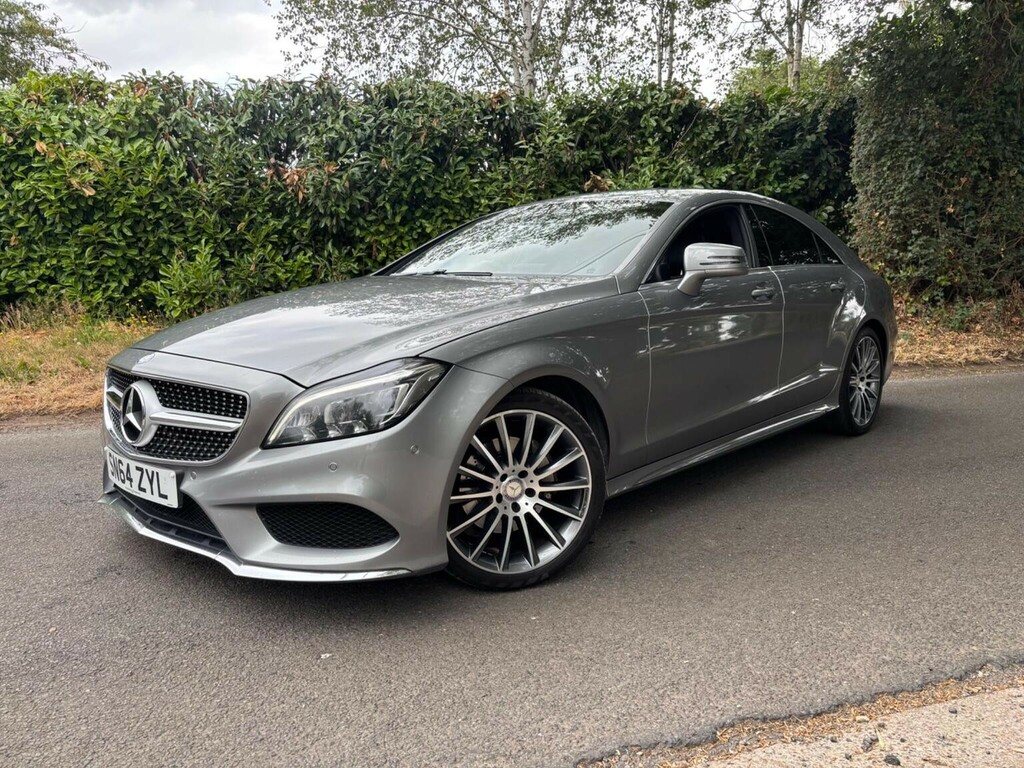 Mercedes-Benz CLS 2.1 Cls220 Bluetec Amg Line Coupe G-tronic Euro 6 SY61PPY Silver