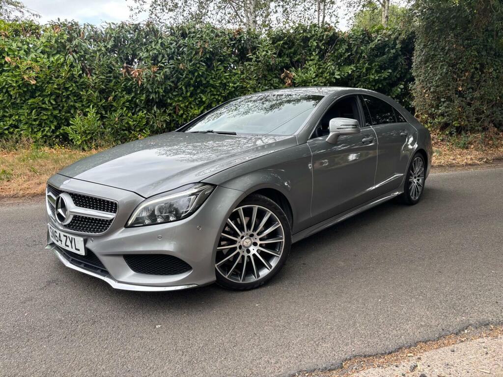 Mercedes-Benz CLS 2.1 Cls220 Bluetec Amg Line Coupe G-tronic Euro 6 SY61PPY Silver #2