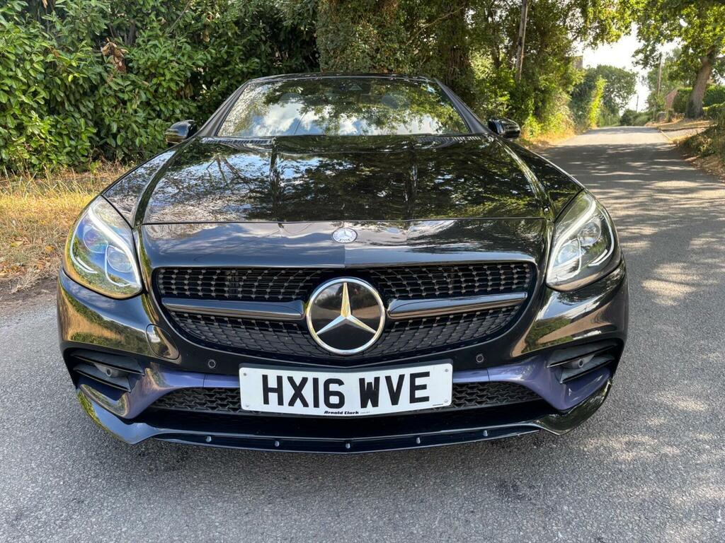 Mercedes-Benz SLC 2.0 Slc200 Amg Line G-tronic Euro 6 Ss 201 HX16WVE Black #5