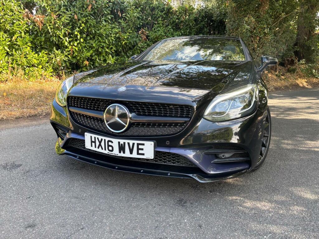 Mercedes-Benz SLC 2.0 Slc200 Amg Line G-tronic Euro 6 Ss 201 HX16WVE Black #4