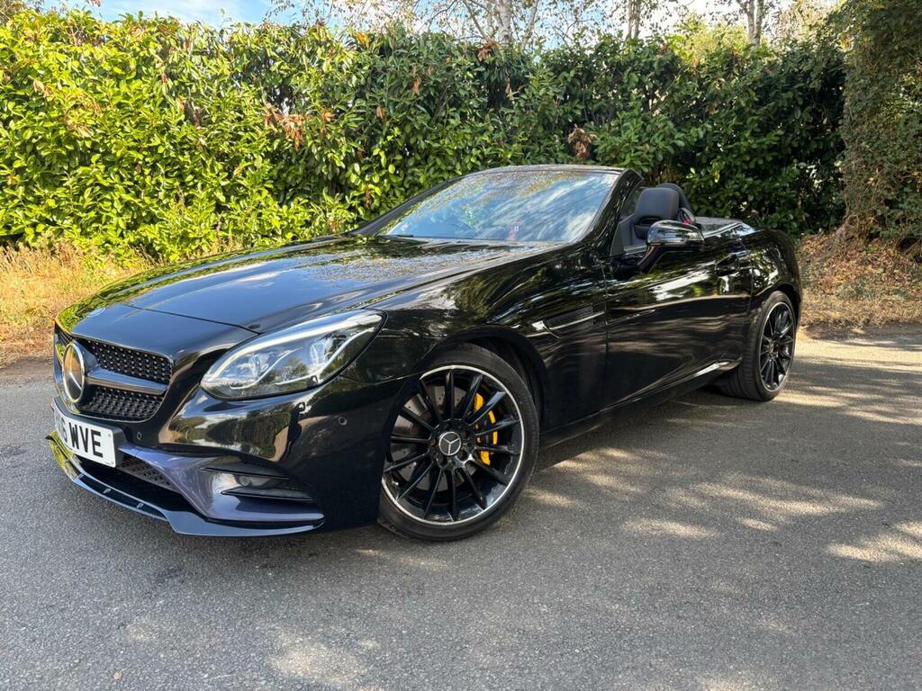 Mercedes-Benz SLC 2.0 Slc200 Amg Line G-tronic Euro 6 Ss 201 HX16WVE Black #2
