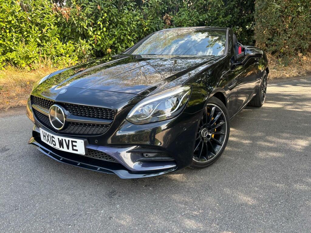 Mercedes-Benz SLC 2.0 Slc200 Amg Line G-tronic Euro 6 Ss 201 HX16WVE Black #3