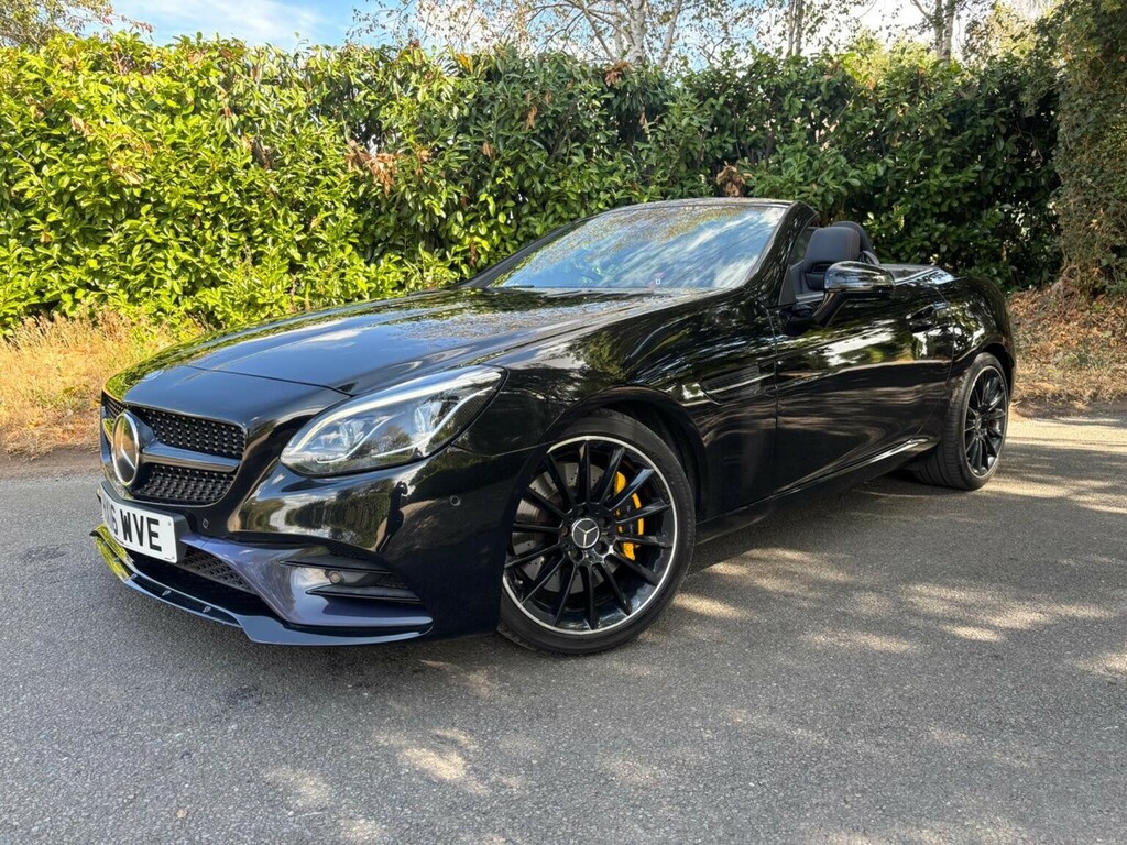 Mercedes-Benz SLC 2.0 Slc200 Amg Line G-tronic Euro 6 Ss 201 Black