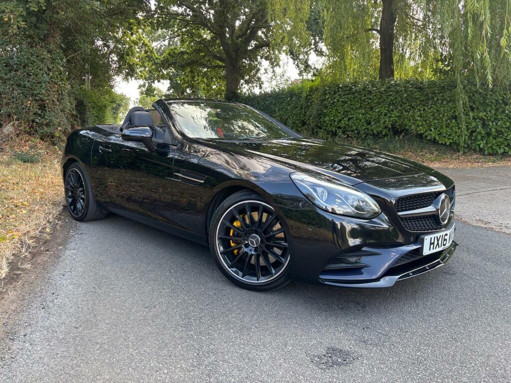 Mercedes-Benz SLC 2.0 Slc200 Amg Line G-tronic Euro 6 Ss 201 HX16WVE Black #6