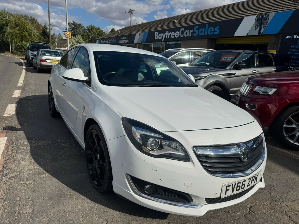 Vauxhall Insignia 2.0 Cdti Ecoflex Sri VX Line Nav White