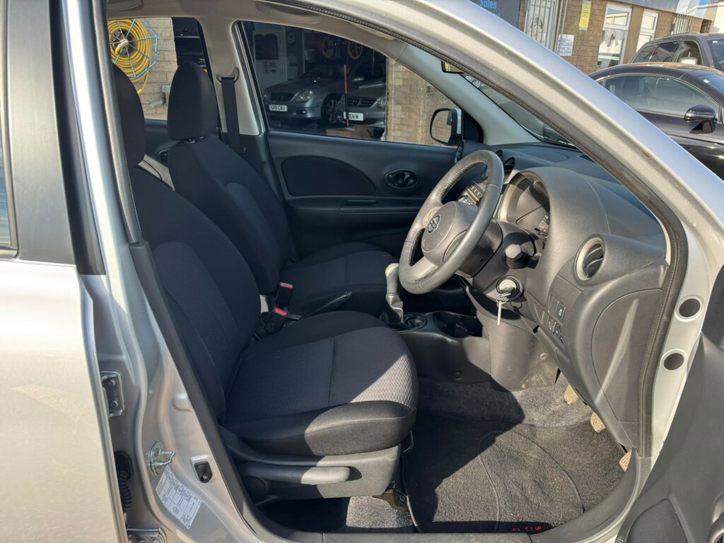 Nissan Micra 1.2 12V Acenta Silver #5
