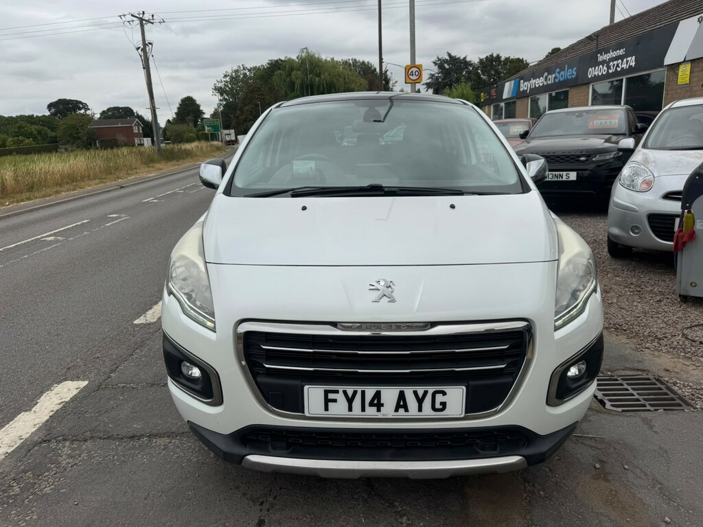 Peugeot 3008 1.6 Hdi Allure White #2