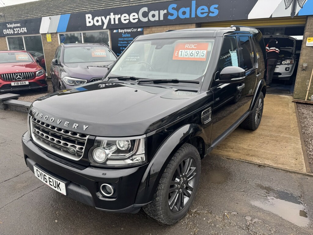 Land Rover Discovery 4 Suv 3.0 Sd V6 Graphite 2016 Black