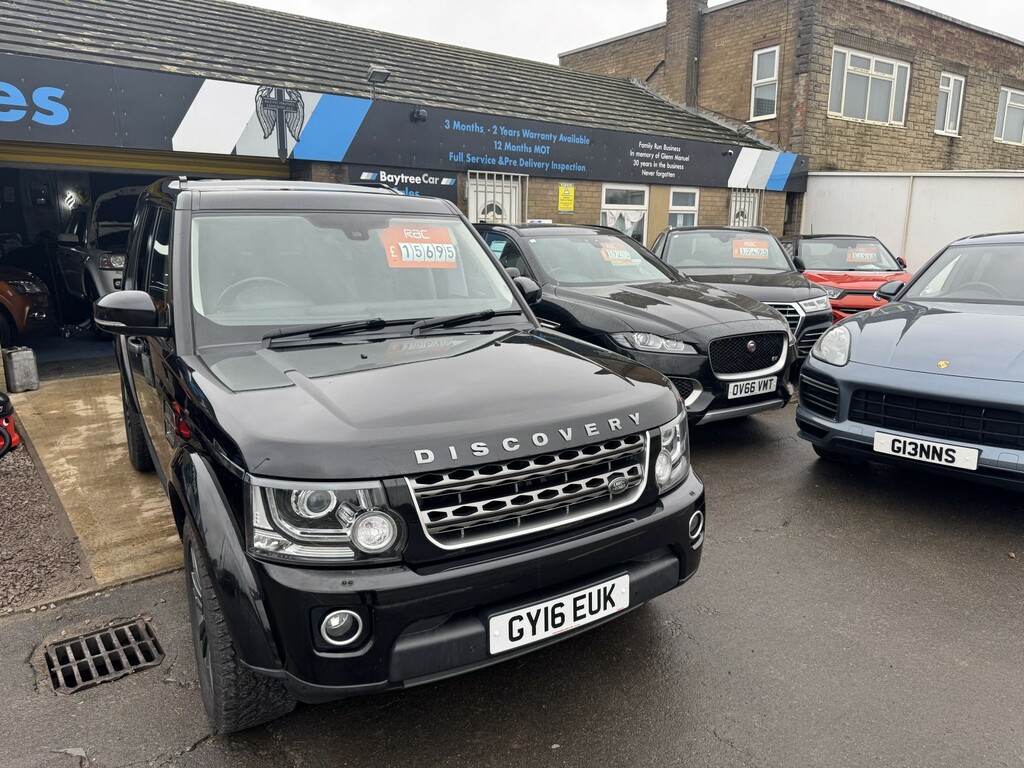 Land Rover Discovery 4 Suv 3.0 Sd V6 Graphite 2016 GY16EUK Black #6