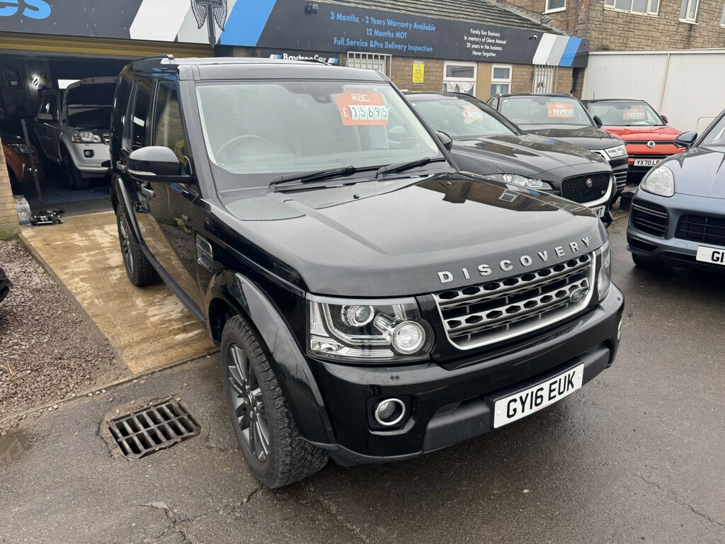Land Rover Discovery 4 Suv 3.0 Sd V6 Graphite 2016 GY16EUK Black #2