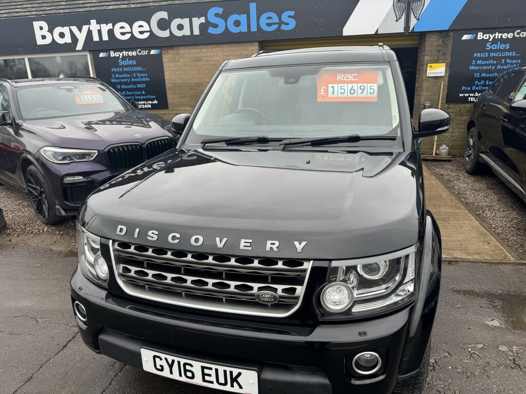 Land Rover Discovery 4 Suv 3.0 Sd V6 Graphite 2016 GY16EUK Black #5
