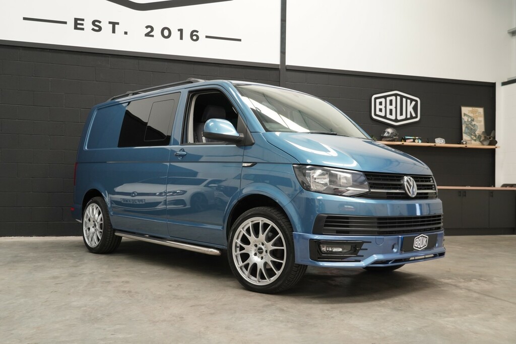Volkswagen Transporter 2.0 Tdi T32 Bluemotion Tech Highline Blue #2