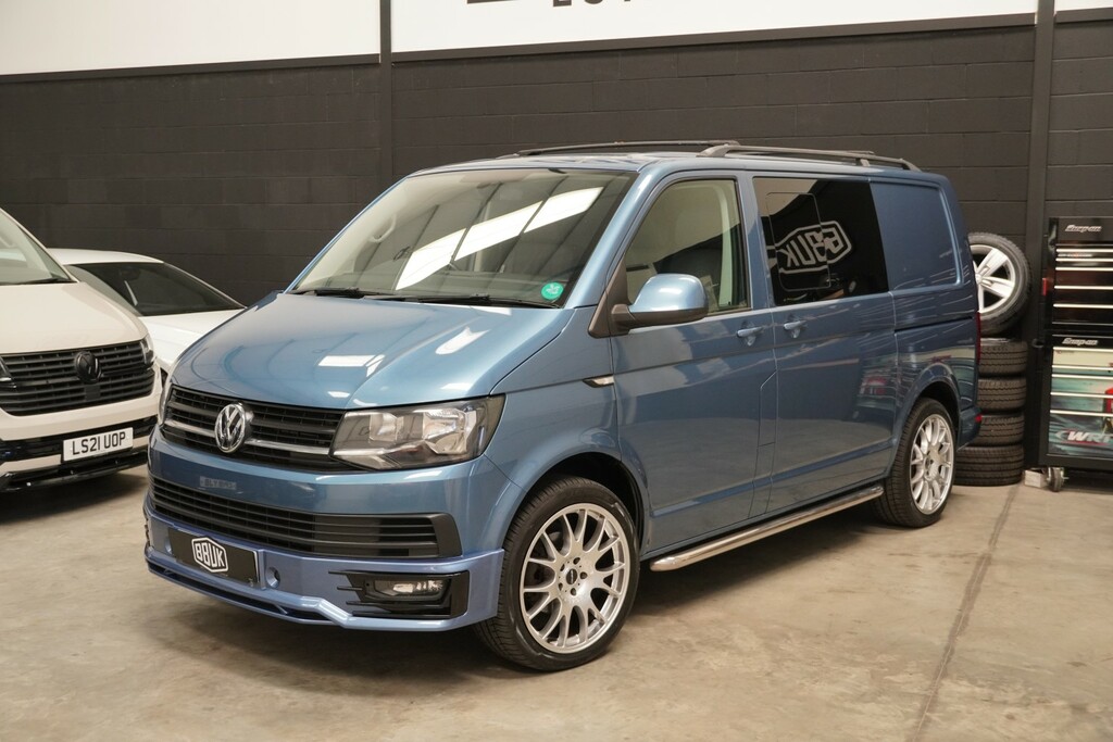 Volkswagen Transporter 2.0 Tdi T32 Bluemotion Tech Highline Blue #5