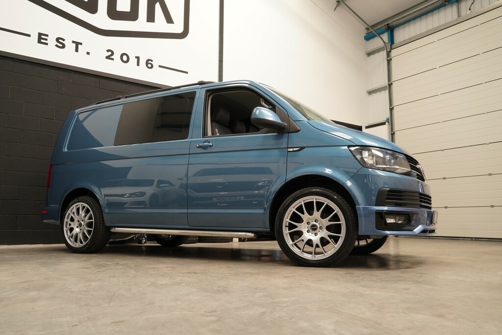 Volkswagen Transporter 2.0 Tdi T32 Bluemotion Tech Highline Blue #3