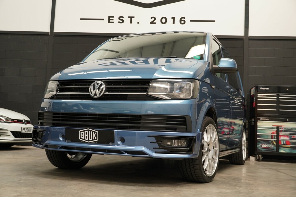 Volkswagen Transporter 2.0 Tdi T32 Bluemotion Tech Highline Blue #4