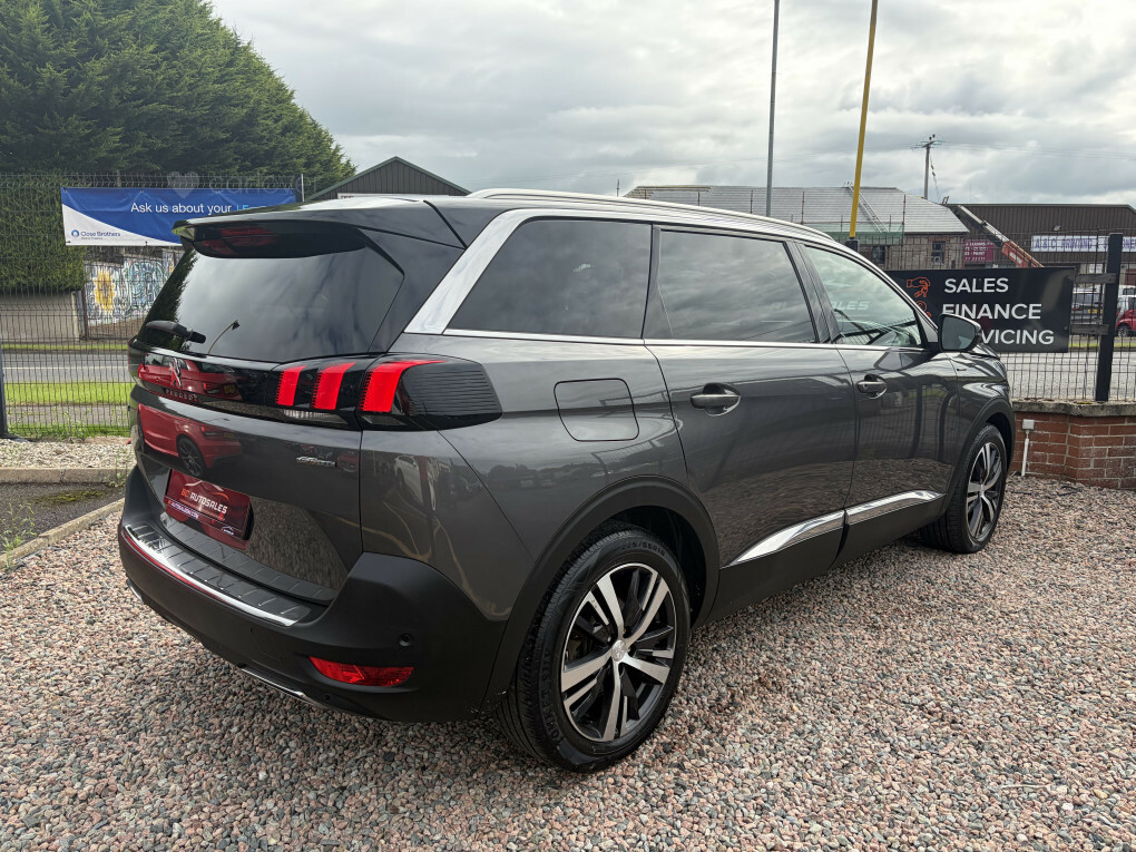 Peugeot 5008 5008 Gt Line Blue Hdi Ss Grey #4