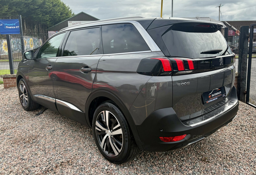 Peugeot 5008 5008 Gt Line Blue Hdi Ss Grey #3