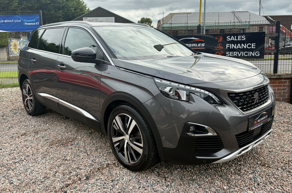 Peugeot 5008 5008 Gt Line Blue Hdi Ss Grey