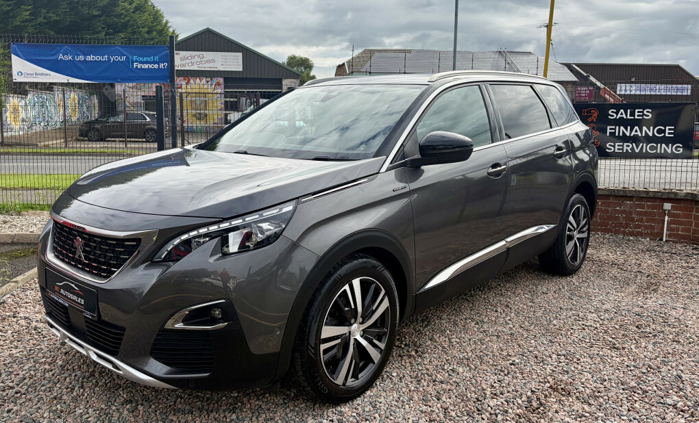 Peugeot 5008 5008 Gt Line Blue Hdi Ss Grey #2