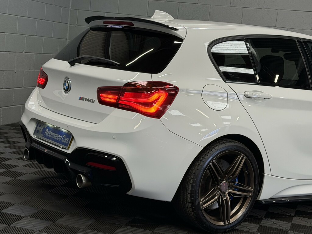 BMW 1 Series 3.0 M140i Shadow Edition 5-Door White #3