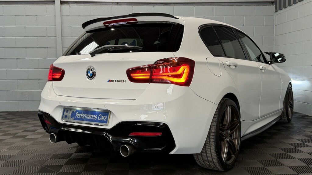 BMW 1 Series 3.0 M140i Shadow Edition 5-Door White #4