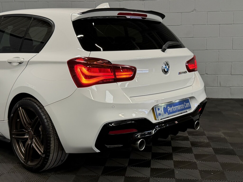 BMW 1 Series 3.0 M140i Shadow Edition 5-Door White #6