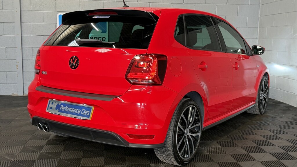 Volkswagen Polo 1.8 Tsi Bluemotion Tech Gti Red #4