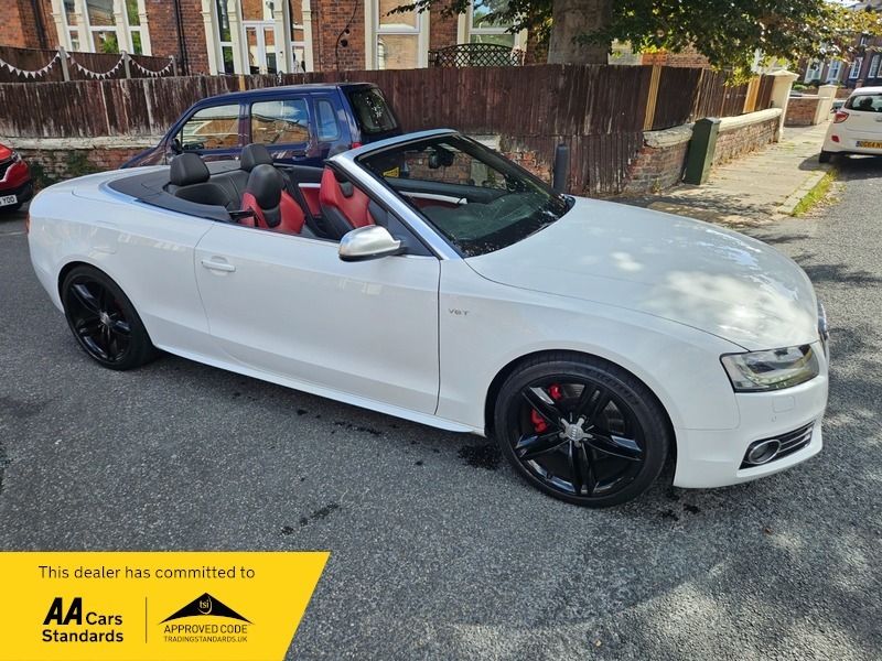 Audi S5 3.0 Tfsi Quattro White #2