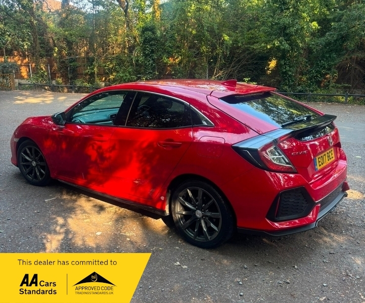 Honda Civic 1.0 Vtec Sr Red #2