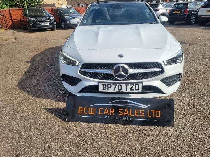 Mercedes-Benz CLA Class Cla 180 Amg Line White #5