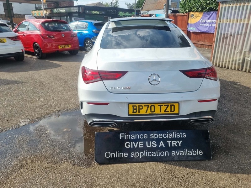 Mercedes-Benz CLA Class Cla 180 Amg Line White #2