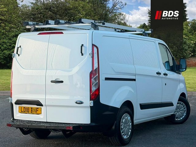 Ford Transit Custom 2.0 320 L1 H1 Euro 6 Twin Door LD18BNF White #5