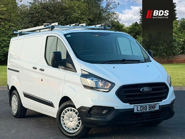 Ford Transit Custom 2.0 320 L1 H1 Euro 6 Twin Door LD18BNF White