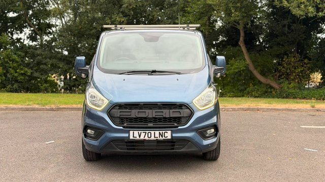 Ford Transit Custom 2.0 300 L1 H1 Euro 6 Air Con Blue #4