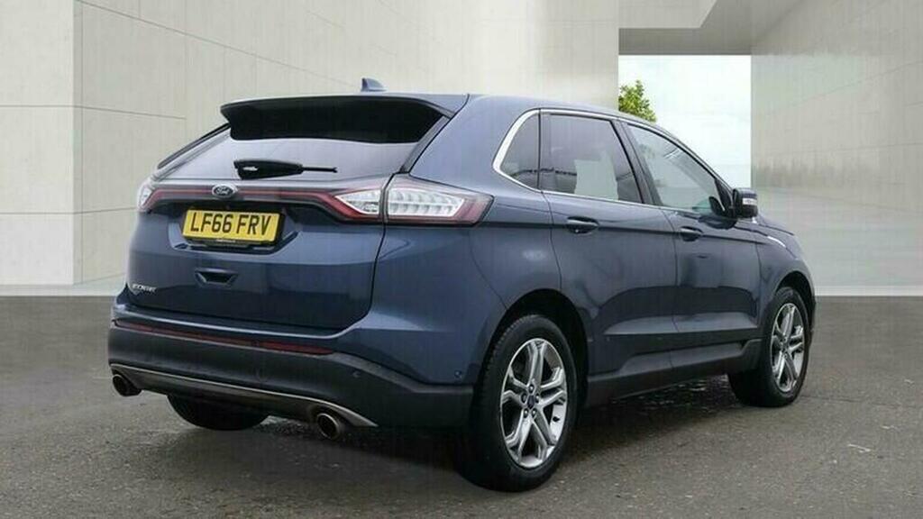 Ford Edge 2.0 Tdci Titanium Powershift Awd Euro 6 Ss Blue #4